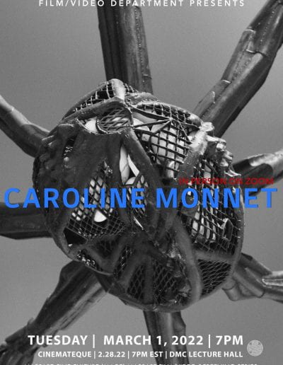 MassArt Ciné Culture Screening Series | Spring 2022 | Caroline Monet